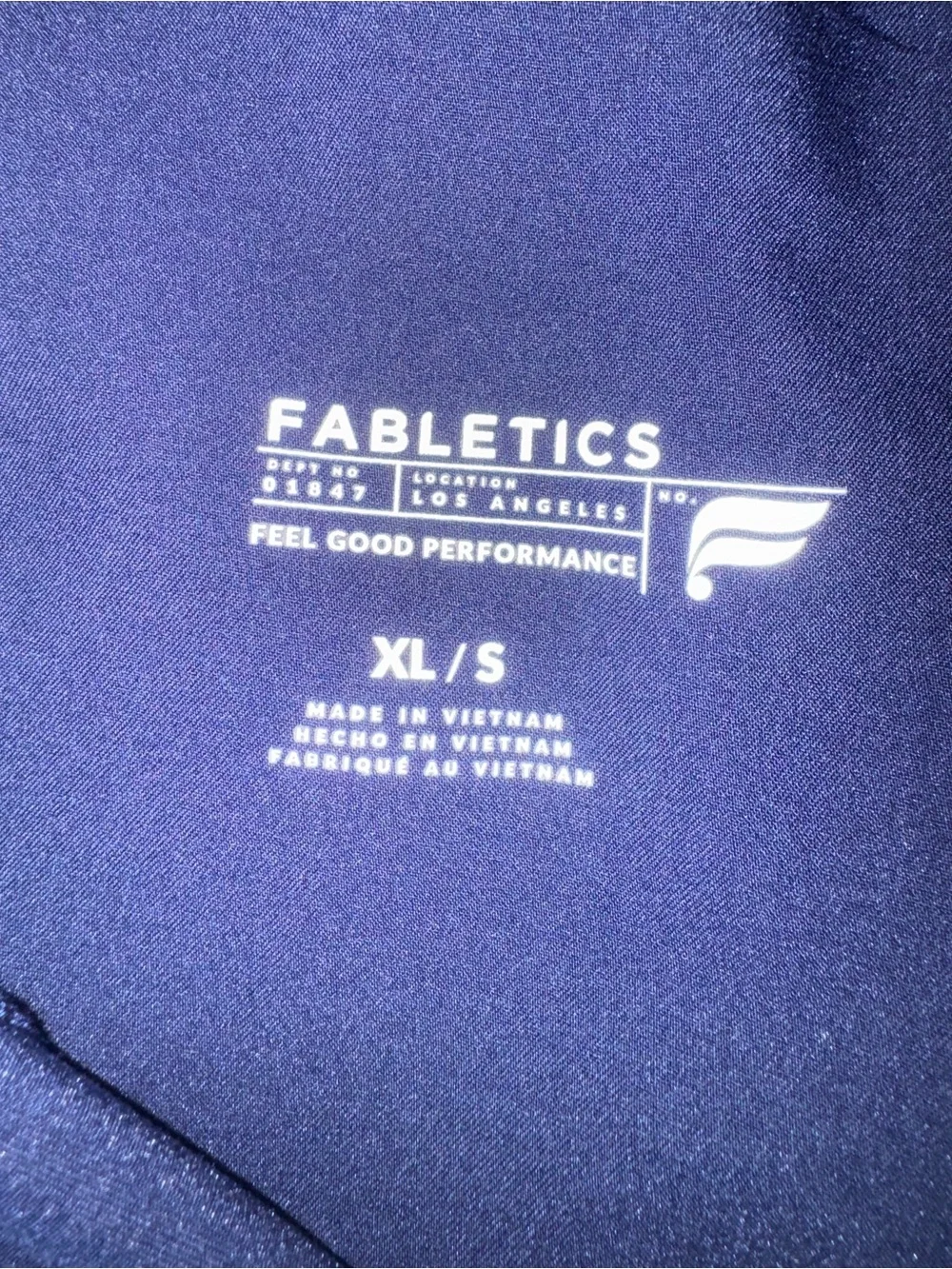 Women’s Navy Drawstring Casual Pants - Picture 6 of 6